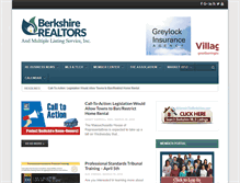 Tablet Screenshot of berkshirerealtors.net